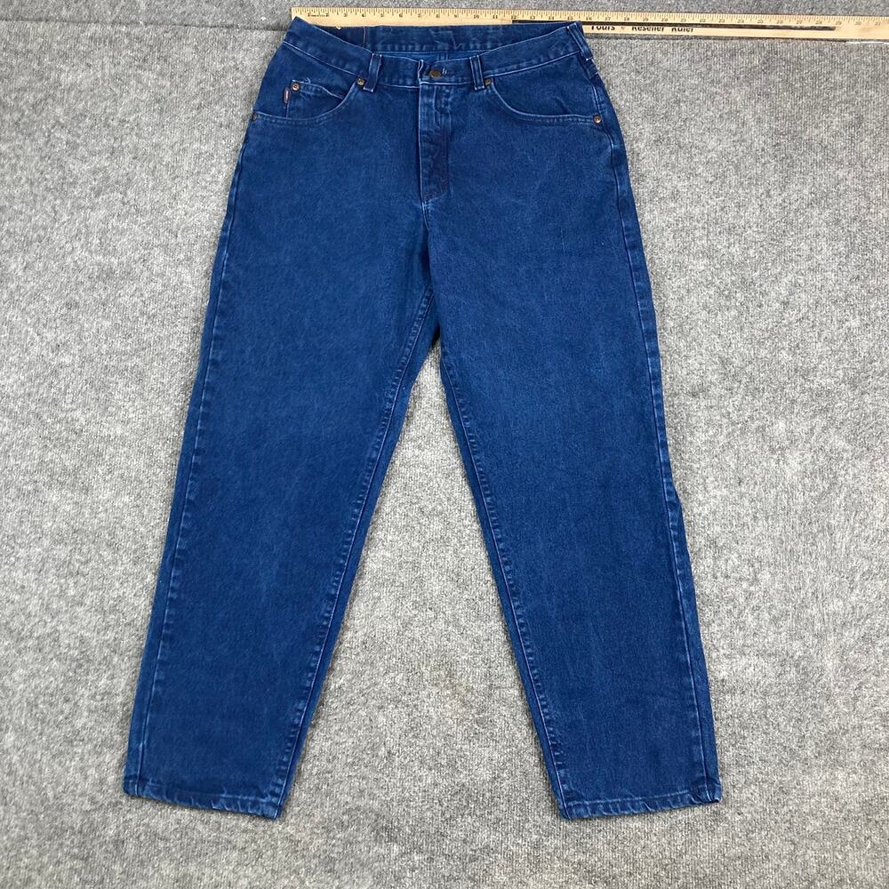 Riders Jeans Womens 34x30 Blue‎ Straight Leg Dark Wash Classic Denim